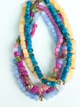 Load image into Gallery viewer, Anastasia Gemstone Necklace | Light Blue
