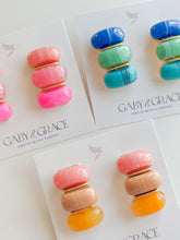 Cargar imagen en el visor de la galería, Summer Bliss Stud Stone Earrings
