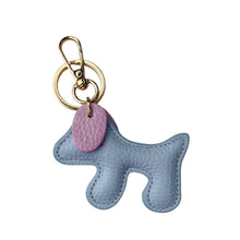 Cargar imagen en el visor de la galería, Pupi Mini Leather Dog Bag Charm &amp; Keychain
