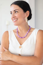 Load image into Gallery viewer, Candy Opal Necklace | Lavender Mousse
