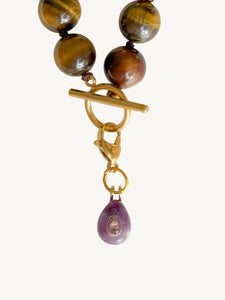 Amethyst Drop Pendant