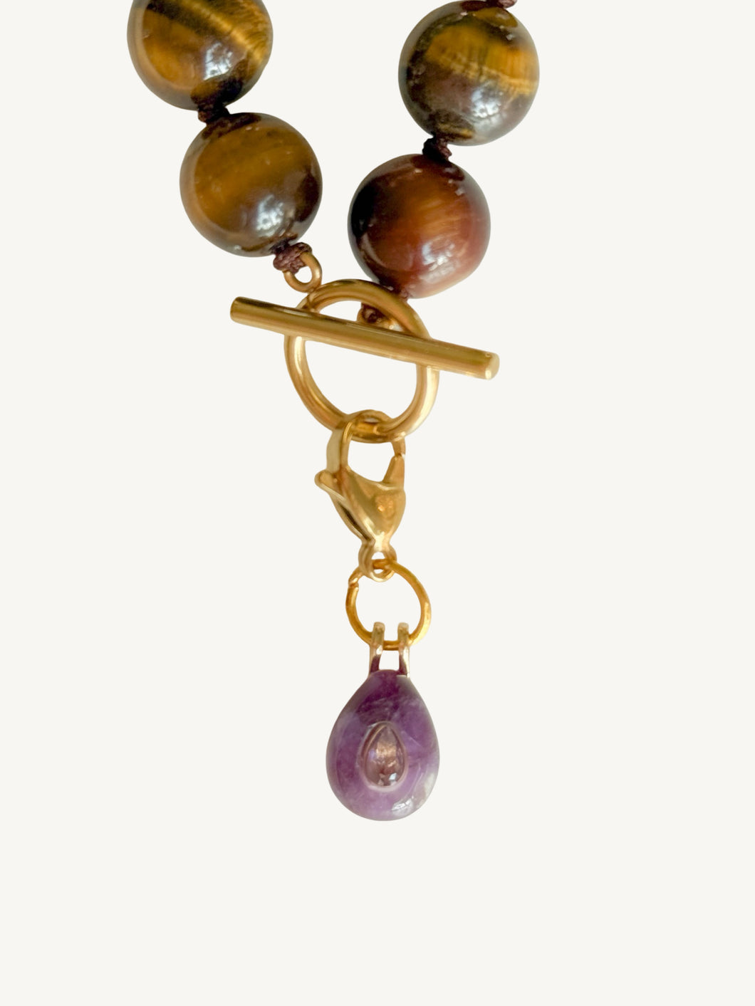 Amethyst Drop Pendant