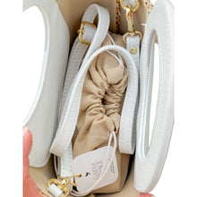 Load image into Gallery viewer, Almafi Raffia Handbag | White
