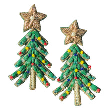 Load image into Gallery viewer, Christmas Raffia Christmas Tree | Green
