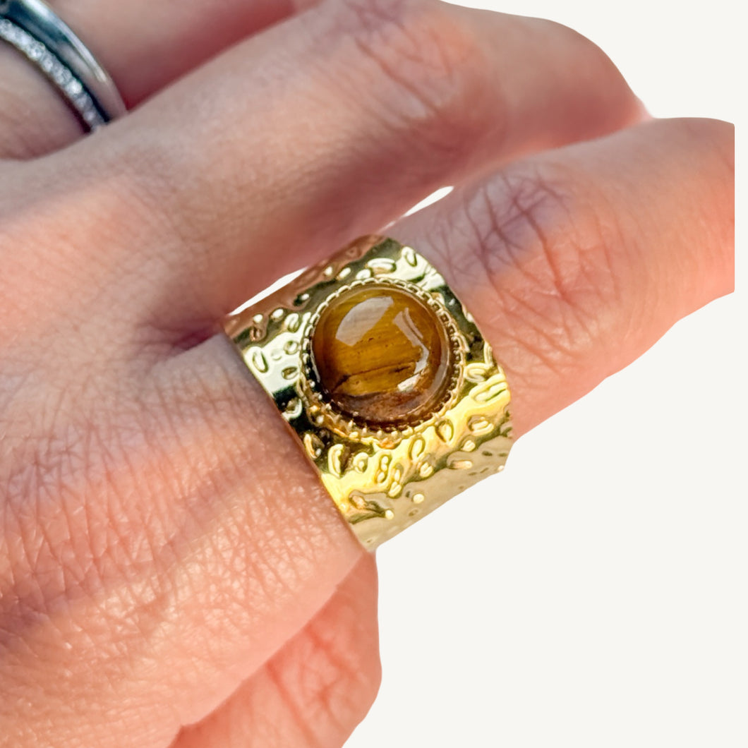 Tiger's Eye Ring