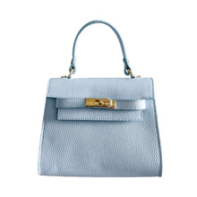 Load image into Gallery viewer, Giuliana Leather Handbag | Ice Blue
