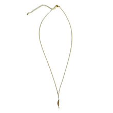 Load image into Gallery viewer, Gold Fish and Pearl Pendant Necklace
