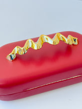 Load image into Gallery viewer, Slip-Through Clutch Handbag | Red
