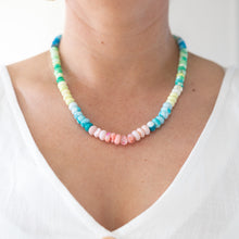 Cargar imagen en el visor de la galería, Candy Opal Necklace | Carved Multi
