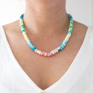 Candy Opal Necklace | Birthday Cake