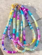 Load image into Gallery viewer, Candy Opal Necklace | Cotton Candy
