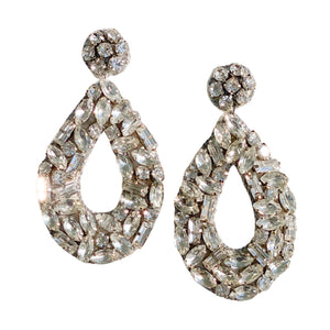 Juliet Drop Earrings | Silver