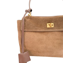 Load image into Gallery viewer, Suede Carmina Handbag | Coffee
