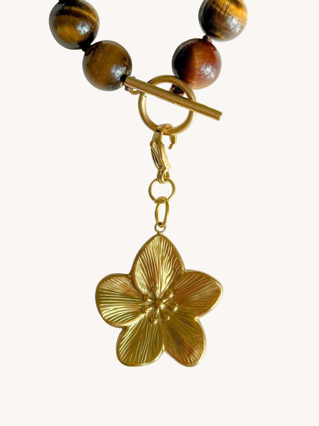 Sophie Gold Flower Pendant