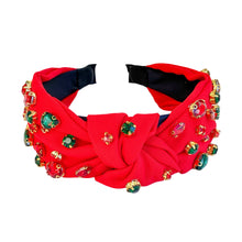 Load image into Gallery viewer, Red Christmas Headband
