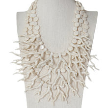 Load image into Gallery viewer, Coral Necklace | Ivory
