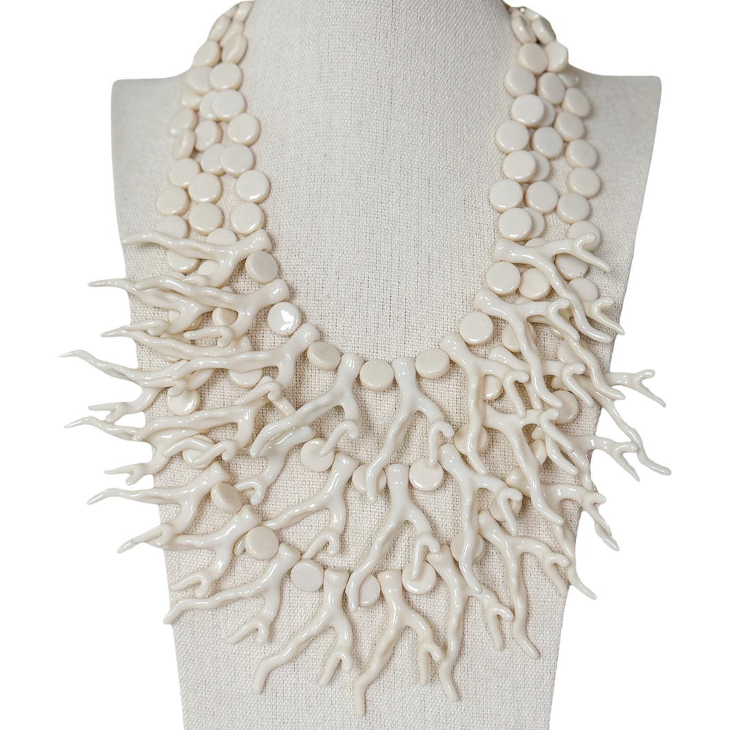 Coral Necklace | Ivory