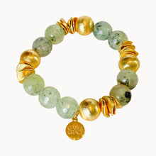 Load image into Gallery viewer, Candace Bracelet Bracelet | Prehenite | 14mm
