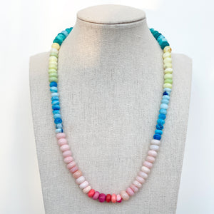 Candy Opal Necklace | Carved Multi