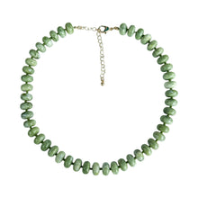 Cargar imagen en el visor de la galería, Rondelle Beaded Acrylic Necklace | Green
