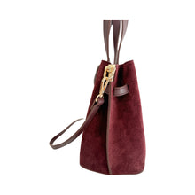 Load image into Gallery viewer, Suede Carlota Handbag | Burgundy
