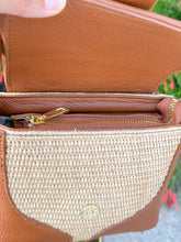 Load image into Gallery viewer, Josephine Raffia Shoulder Handbag | Brown
