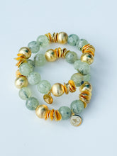 Load image into Gallery viewer, Candace Bracelet Bracelet | Prehenite | 14mm
