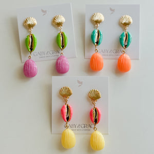 Summer Seaside Colors Earrings