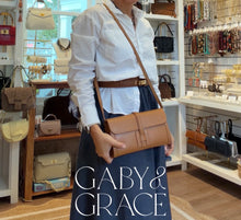 Load image into Gallery viewer, Romina Suede Clutch &amp; Crossbody Bag | Light Pink
