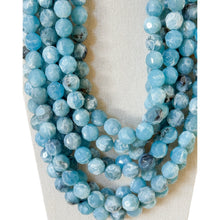 Cargar imagen en el visor de la galería, Shannan Beaded Layered Necklace | Sky Blue
