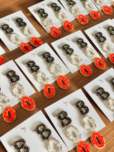 Load image into Gallery viewer, Boo Halloween Earrings
