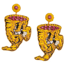 Load image into Gallery viewer, Ball High School Tuffy Tornadoe Earrings
