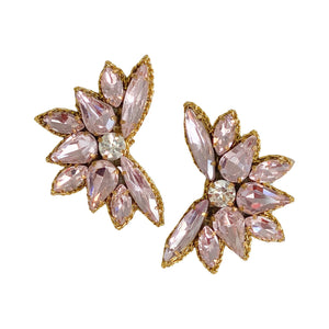Lumiere Stud Earrings | Pink Blush