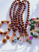 Load image into Gallery viewer, Tiger’s Eye Knotted Necklace
