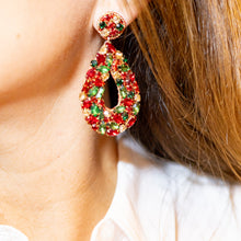 Load image into Gallery viewer, Juliet Drop Earrings | Christmas Edition
