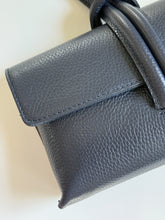 Cargar imagen en el visor de la galería, Wristlet Leather Handbag | Navy Blue
