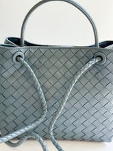 Load image into Gallery viewer, Genevieve Leather Handbag | Stone Blue
