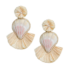 Load image into Gallery viewer, Javea Seashell Earrings
