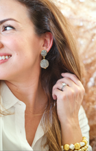 Load image into Gallery viewer, Lantern Lux Earrings | Platinum

