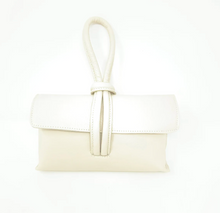 Load image into Gallery viewer, Wrist Leather Handbag | Cream
