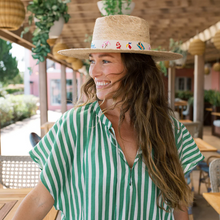 Load image into Gallery viewer, Beach Days Palm Hat
