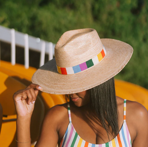 Rainbow Flair Palm Hat