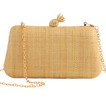 Load image into Gallery viewer, Ashlee Woven Clutch Handbag | Natural Pina
