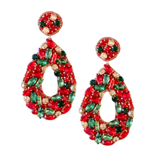 Load image into Gallery viewer, Juliet Drop Earrings | Christmas Edition
