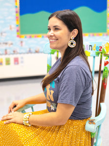 Donut Give Up Teacher Earrings