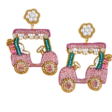 Load image into Gallery viewer, Golf Cart Earrings
