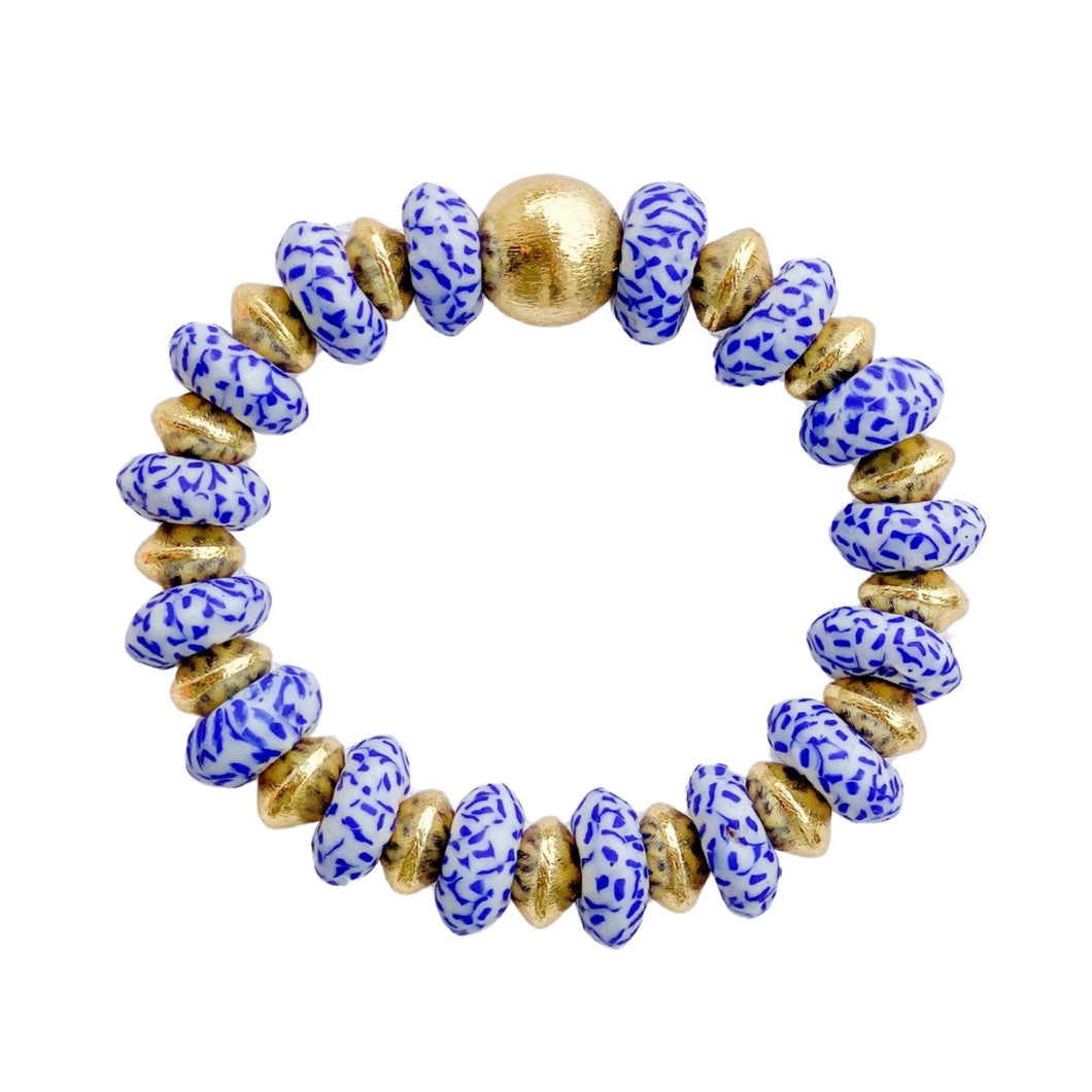 Candace Bracelet |  Blue Stones