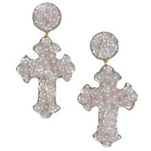 Load image into Gallery viewer, Paloma Easter Cross Earrings
