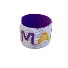 Load image into Gallery viewer, Mardi Gras Mambo Cuff - low stock!
