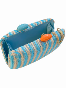 Ipanema Clutch Handbag | Turquoise